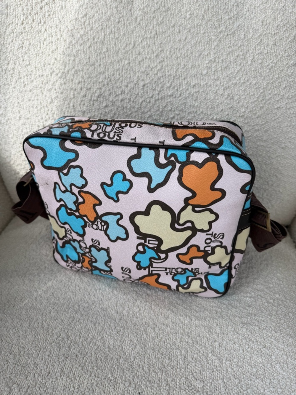 TOUS Kaos Multicolor Teddy Crossbody Bag - Picture 5 of 10